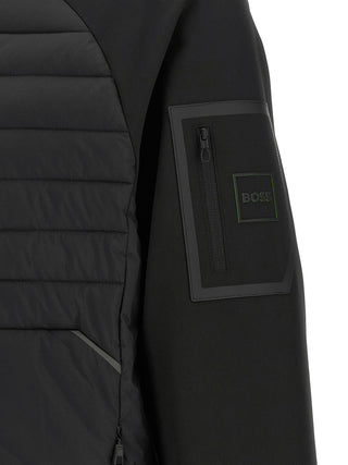 Black Rubber Sweatshirt