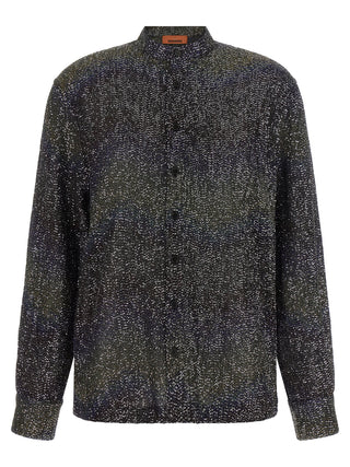 Multicolor Polyamide Cardigan