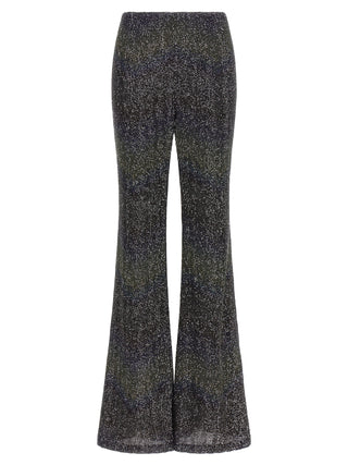 Multicolor Polyamide Flared Pants