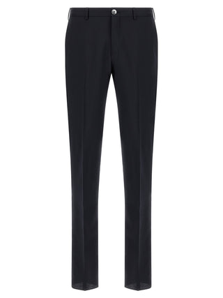 Black Wool Two-Piece Suit