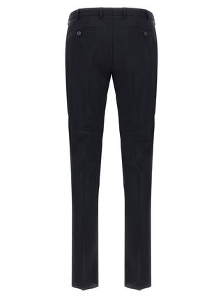 Black Wool Two-Piece Suit