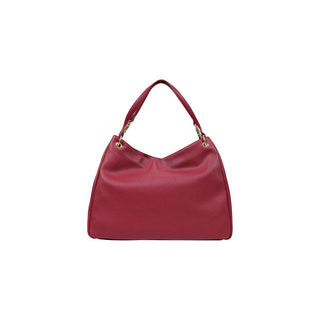 Bolso morado de polietileno