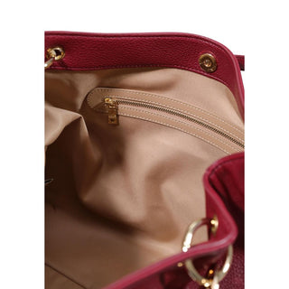 Bolso morado de polietileno