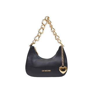 Black Polyester Handbag