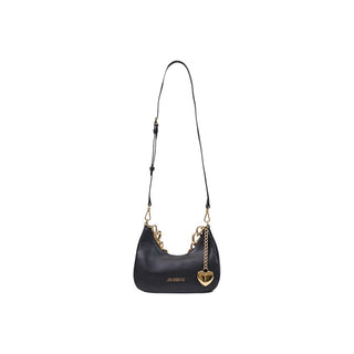 Black Polyester Handbag