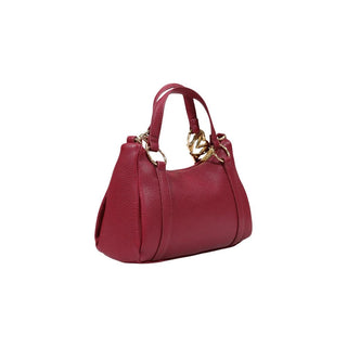 Bolso morado de polietileno