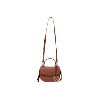 Bolso de mano marrón de polietileno