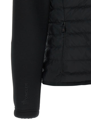 Black Polyamide Full-Length Jacket