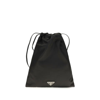 Black Polyamide Clutch Bag