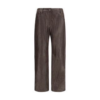 Brown Leather Pants