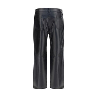 Black Leather Pants