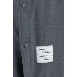 Gray Wool Oves Aries Dress Shirt