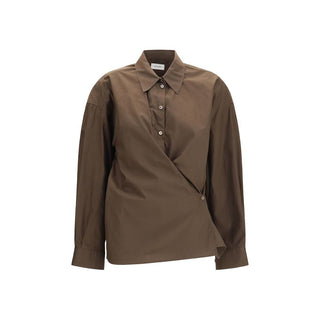 Brown Cotton Shirt