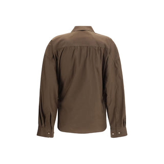 Brown Cotton Shirt