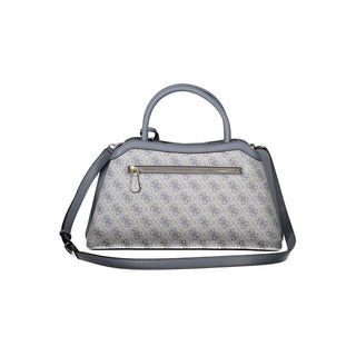 Bolso de mujer azul claro de poliuretano  