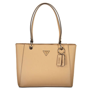 Beige Poliuretano Women's Bag