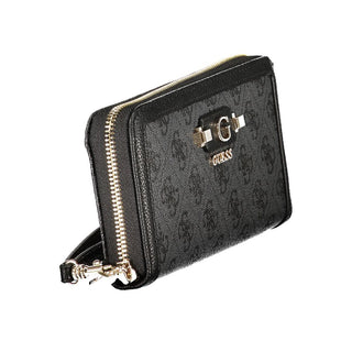 Nero Poliuretano Donna Wallet