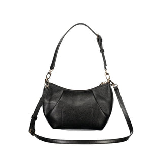Black Polyurethane Women's Bag