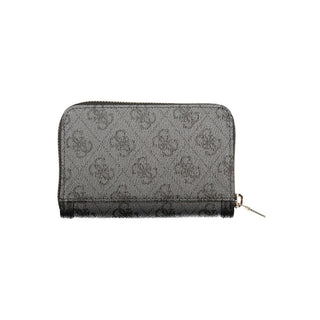 Cartera para mujer de poliuretano negro