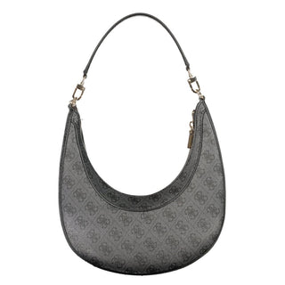Bolso de mujer de poliuretano negro