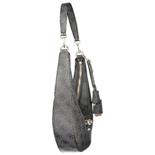 Bolso de mujer de poliuretano negro