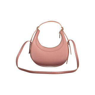 Pink Leather Handbag