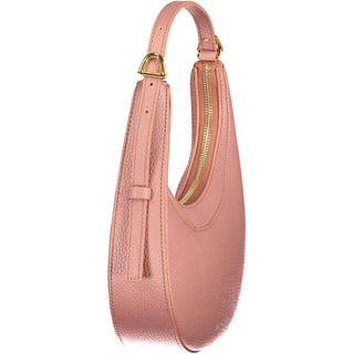 Pink Leather Handbag