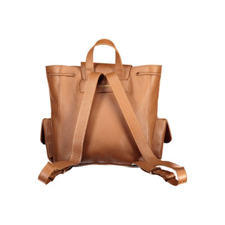 Brown Leather Women's Backpack