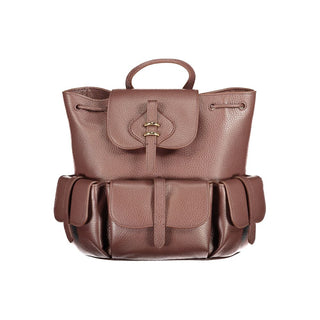 Brown Leather Backpack