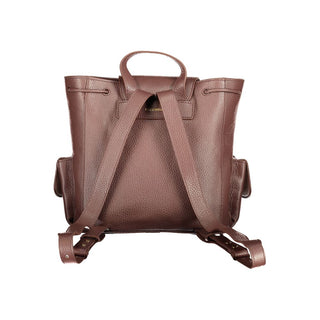 Brown Leather Backpack