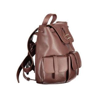 Brown Leather Backpack