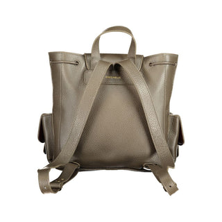 Brown Leather Backpack