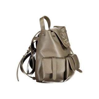 Brown Leather Backpack
