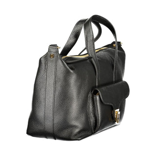 Bolso negro de cuero