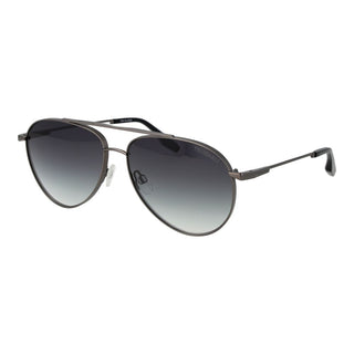 Gray Stainless Steel Sunglasses