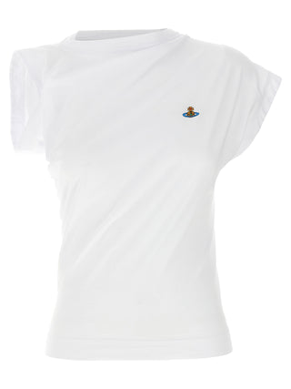 Camiseta de algodón blanca