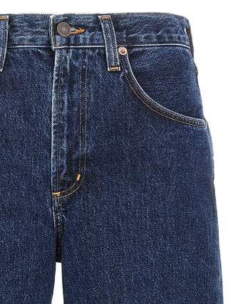 Blue Cotton Jeans Denim