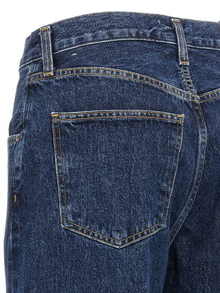 Blue Cotton Jeans Denim