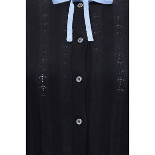 Black Wool Oves Aries Cardigan