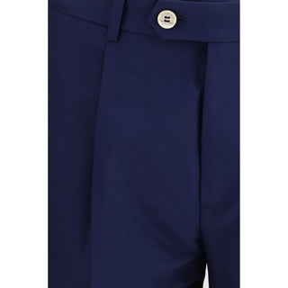 Blue Wool Oves Aries Two-Piece Suit