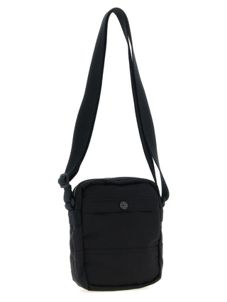 Black Polyamide Crossbody Bag