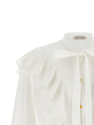White Cotton Blouse