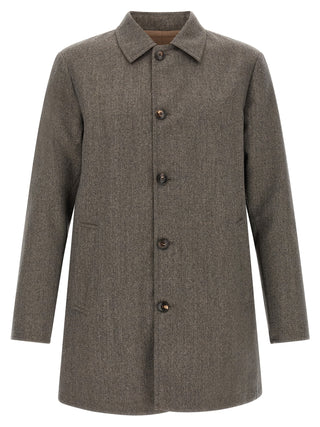 Brown Wool Coat