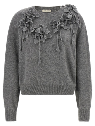 Gray Virgin Wool Cardigan