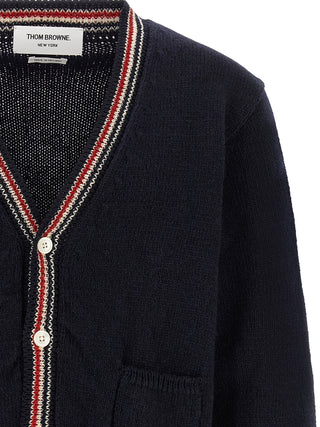 Blue Wool Cardigan