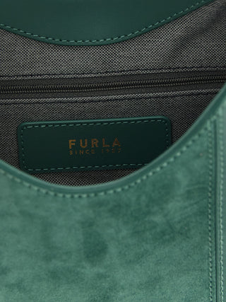 Bicolor Calfskin Shoulder Bag