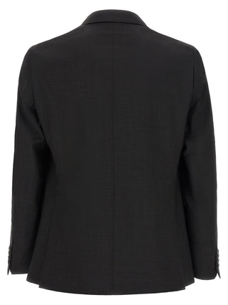 Gray Wool Two-Piece Suit