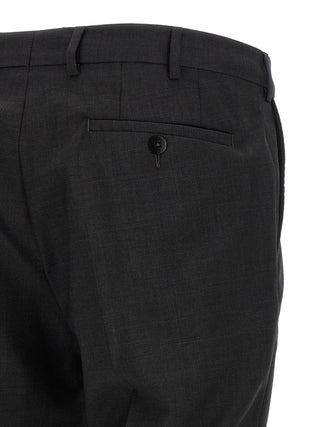 Gray Wool Two-Piece Suit