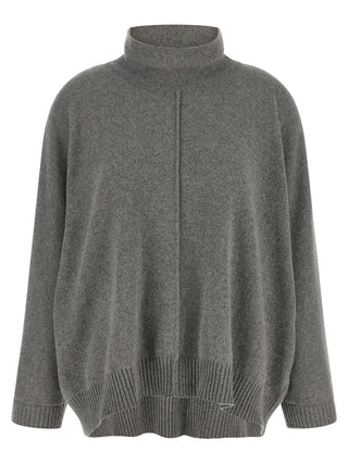 Gray Cashmere Cardigan