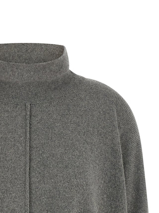Gray Cashmere Cardigan